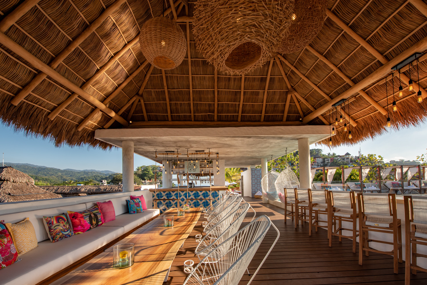 OUR ROOF BAR GIVE YOU THE BEST VIEW OF SAYULITA